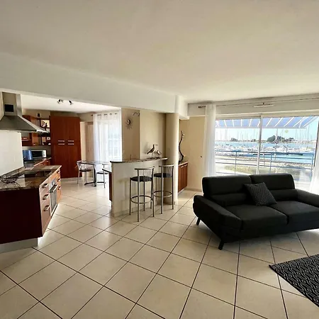 Spacieux 3p A - Terrasse - Vue Port - Wifi - Parking - Fr-1-479-203 דירה *