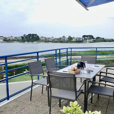 Spacieux 3p A - Terrasse - Vue Port - Wifi - Parking - Fr-1-479-203 * Étel